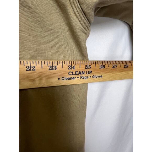 Carhartt Mens L Brown Rugged Flex Shirt Jacket Blanket Lined Detroit Made S96GKH - Picture 6 of 7